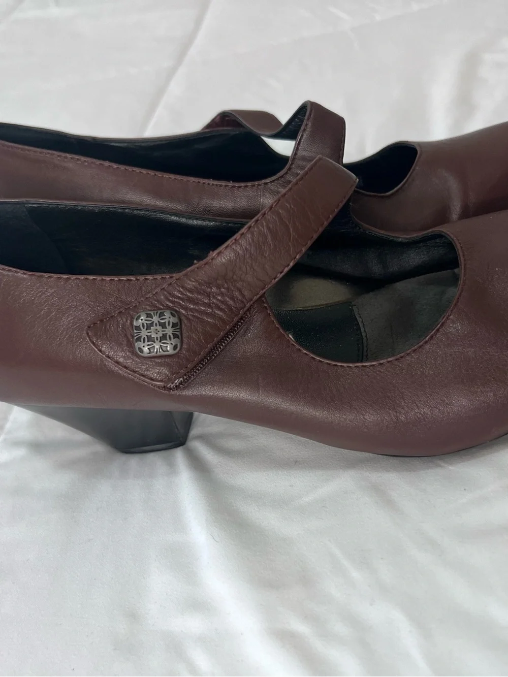 Dansko Mary Jane Comfort Pumps Leather vintage heels shoes size 39